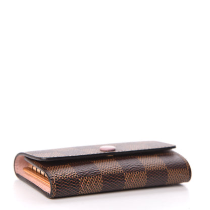 Louis Vuitton Damier Ebene Multicles 6 Key Holder Rose Ballerine 4 of 8