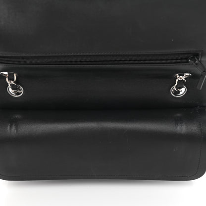 Chanel Lambskin Quilted Medium Double Flap Black 11 of 12