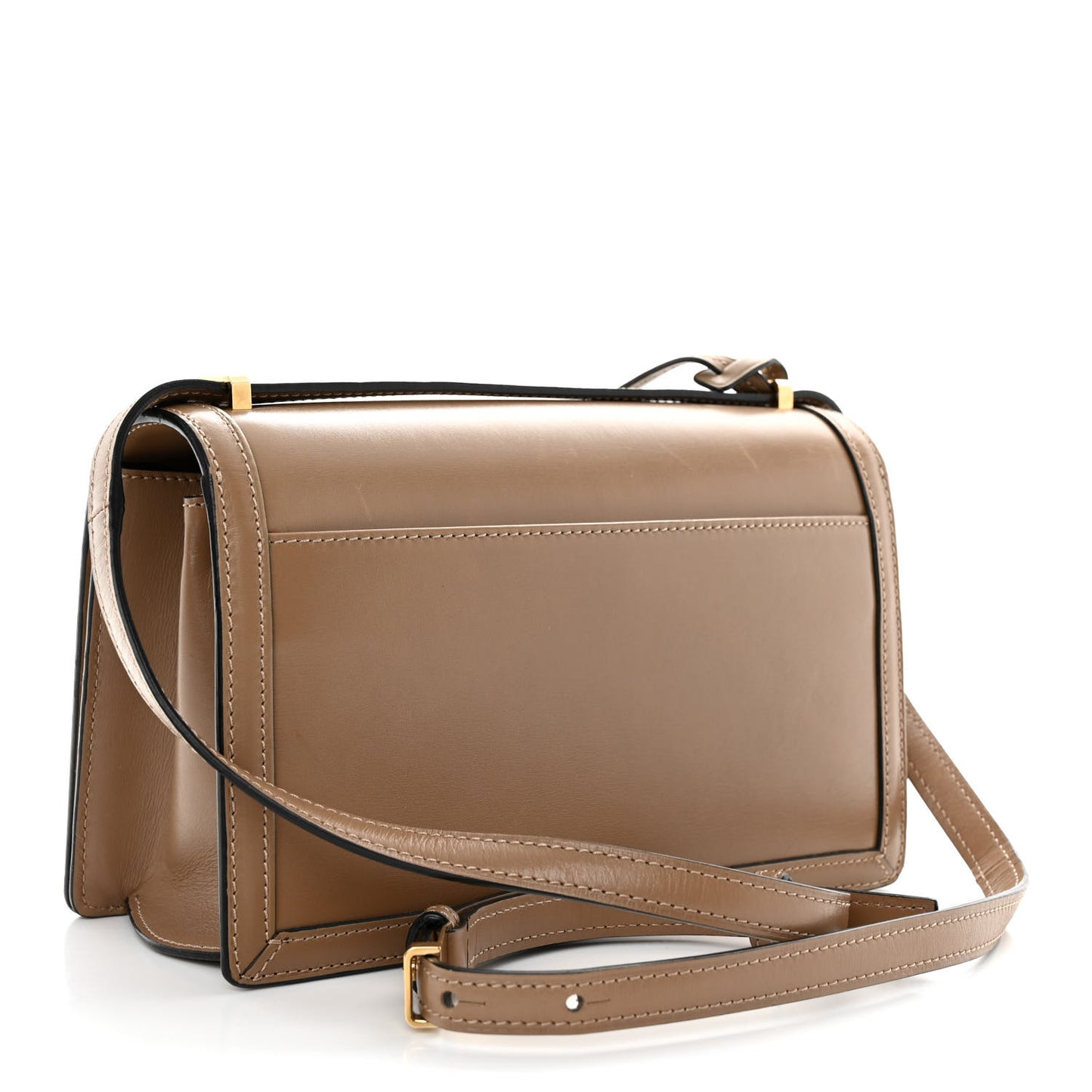 Calfskin Medium Barcelona Shoulder Bag Mink