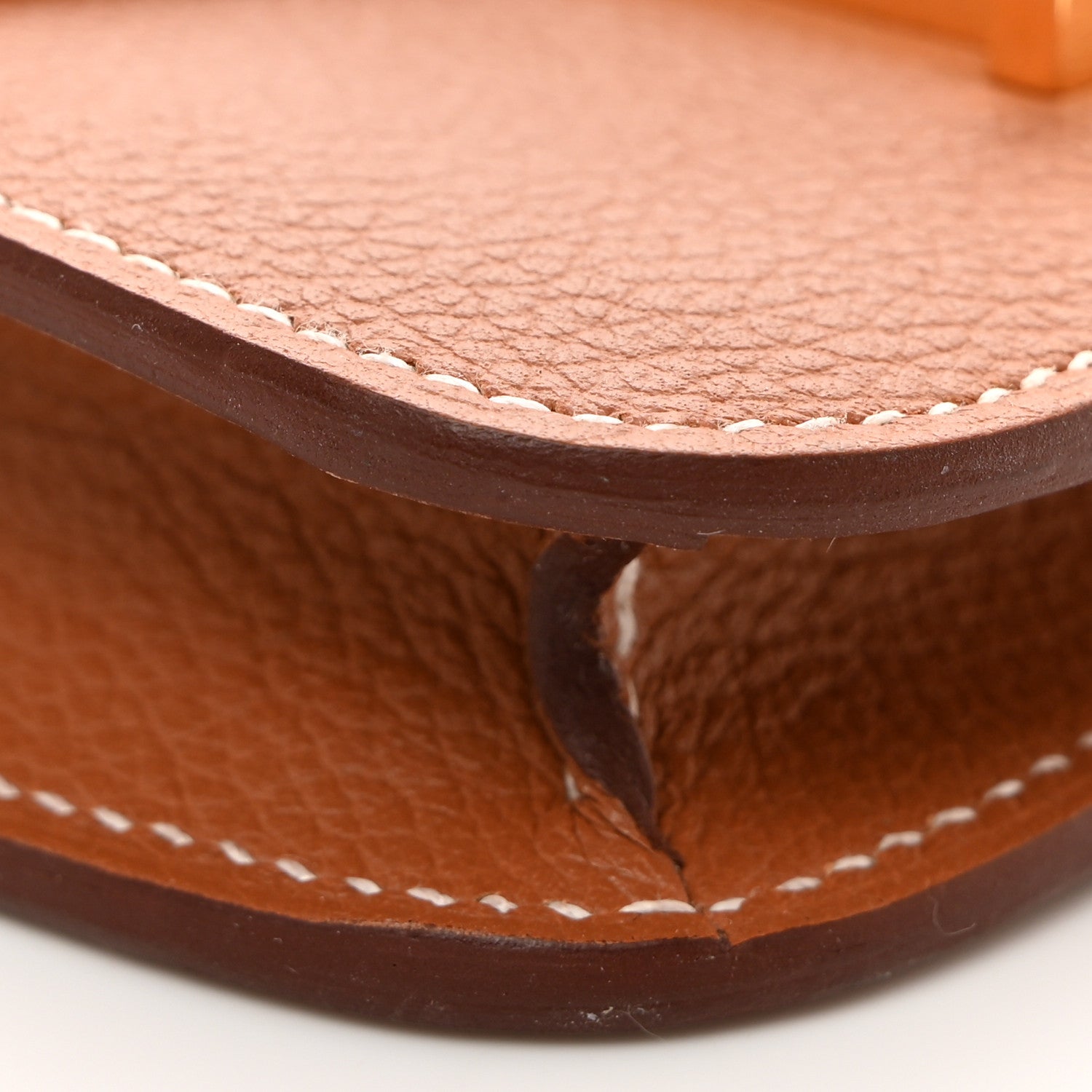 Hermes Evercolor Constance Slim Wallet Gold 11 of 12