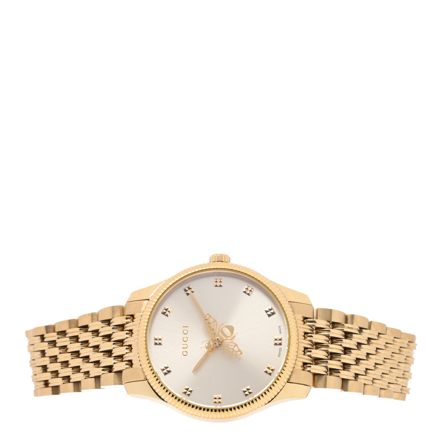 Stainless Steel 29mm G-Timeless Bee Quartz Watch Gold