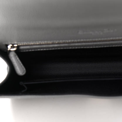 Christian Dior Grained Calfskin Medium Diorama Flap Bag Gris 8 of 16
