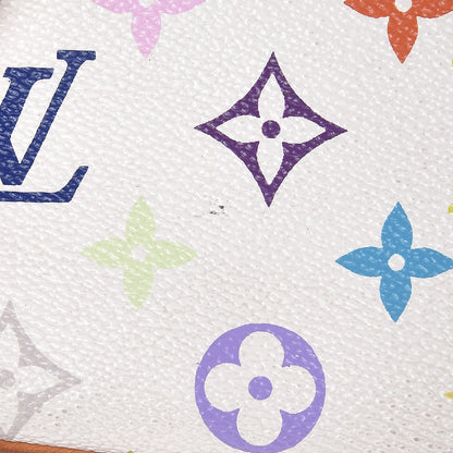 Louis Vuitton Monogram Multicolor Pochette Accessories White 10 of 12