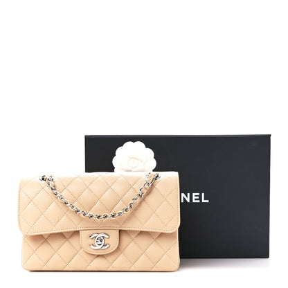 Chanel Caviar Quilted Small Double Flap Beige 12 of 12