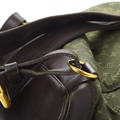 Louis Vuitton Mini Monogram Montsouris GM Backpack Kaki 9 of 19