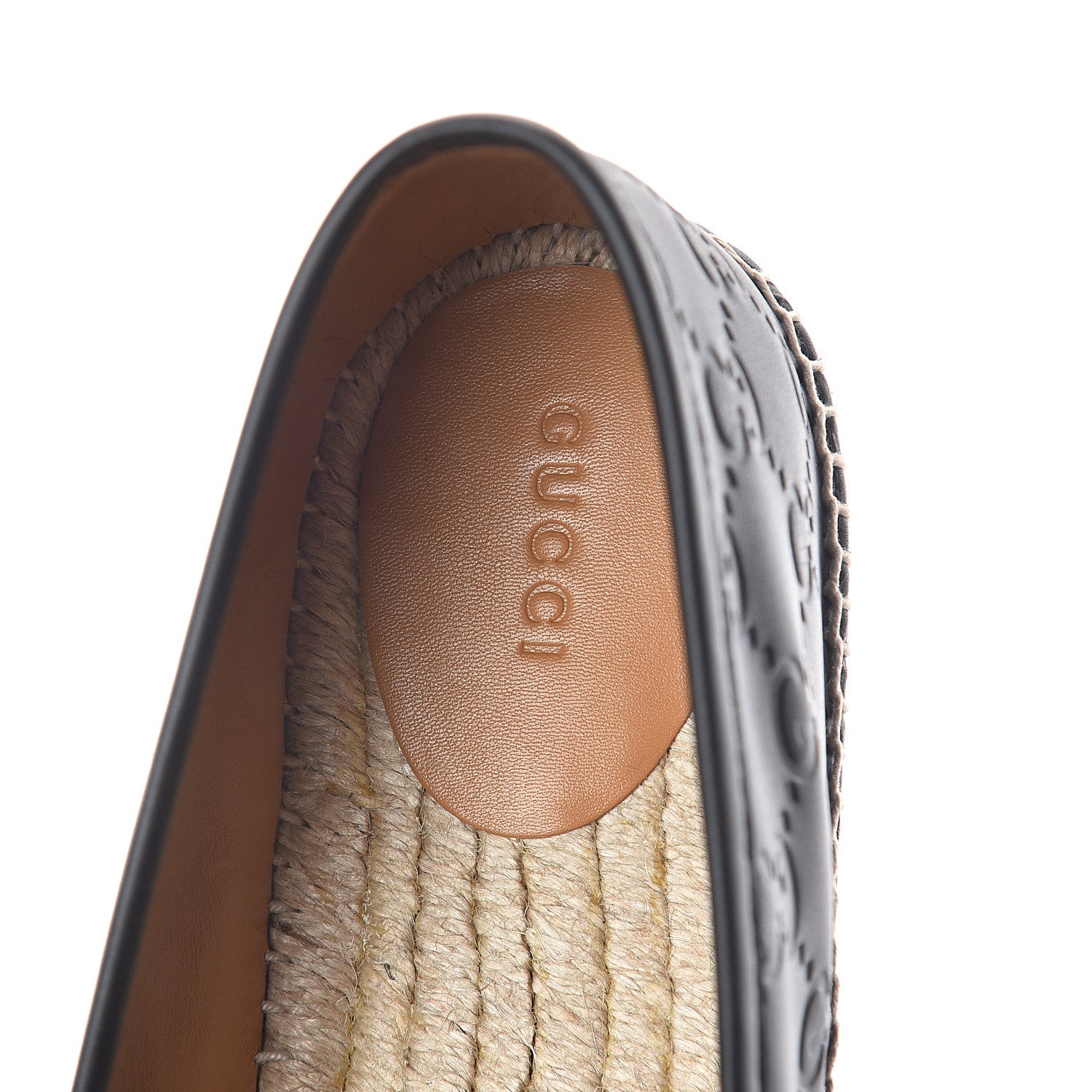 Gucci Guccissima Signature Espadrilles 41.5 Black 5 of 7