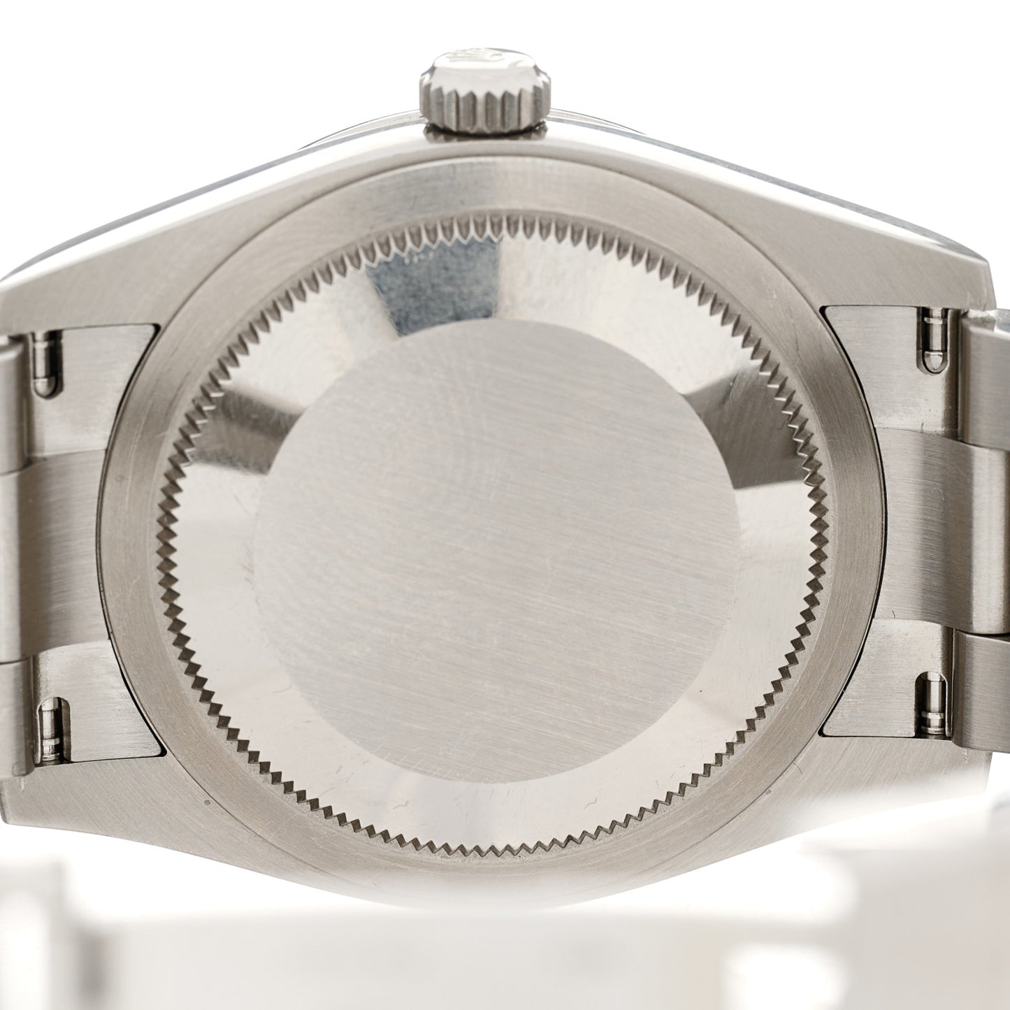 Stainless Steel 34mm Oyster Perpetual Watch Pink 124200