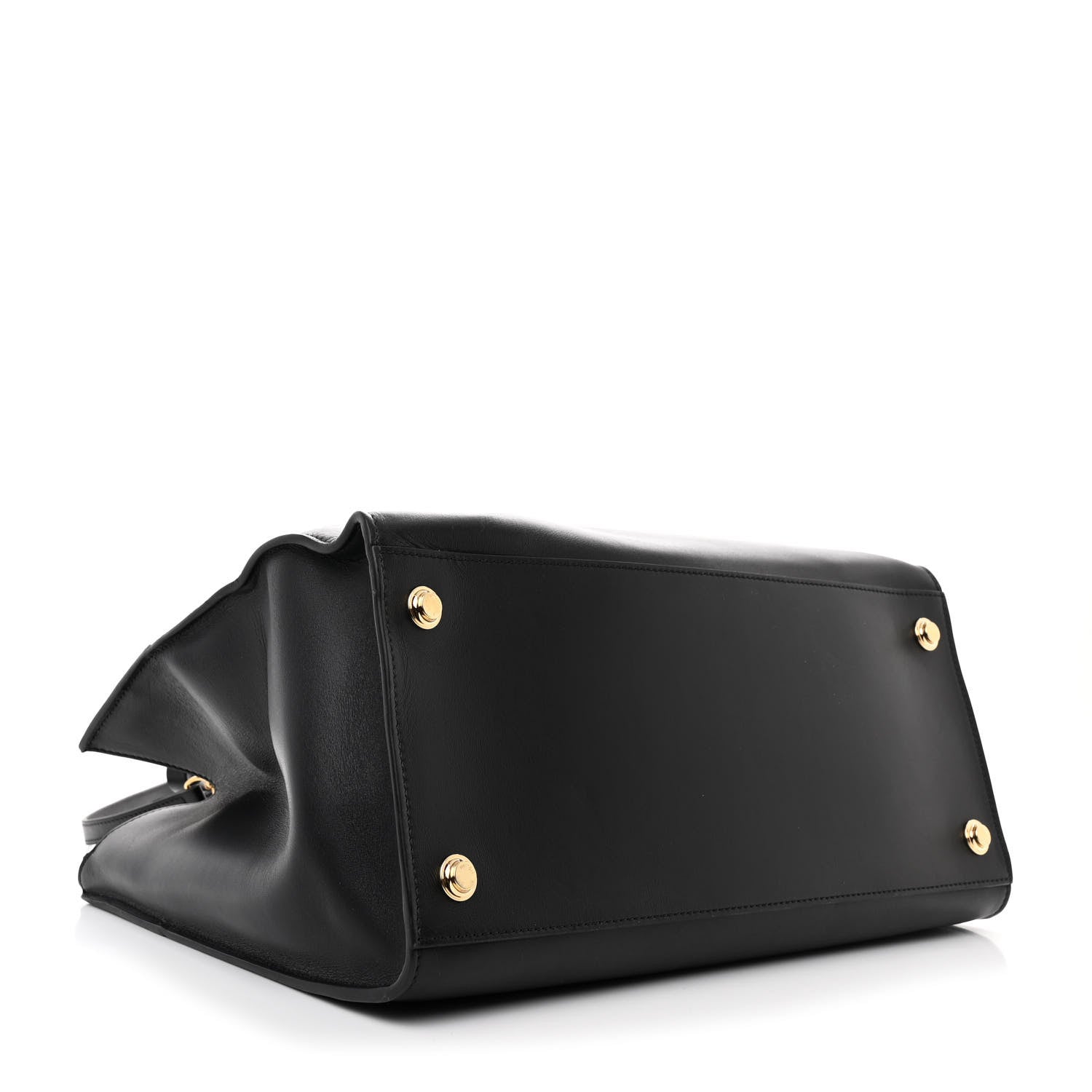 Louis Vuitton Calfskin City Steamer MM Black 4 of 9