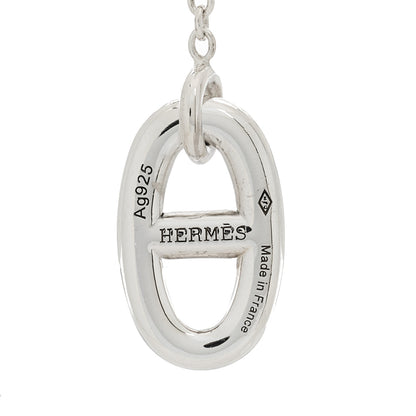 Hermes Sterling Silver Farandole Drop Earrings 4 of 4