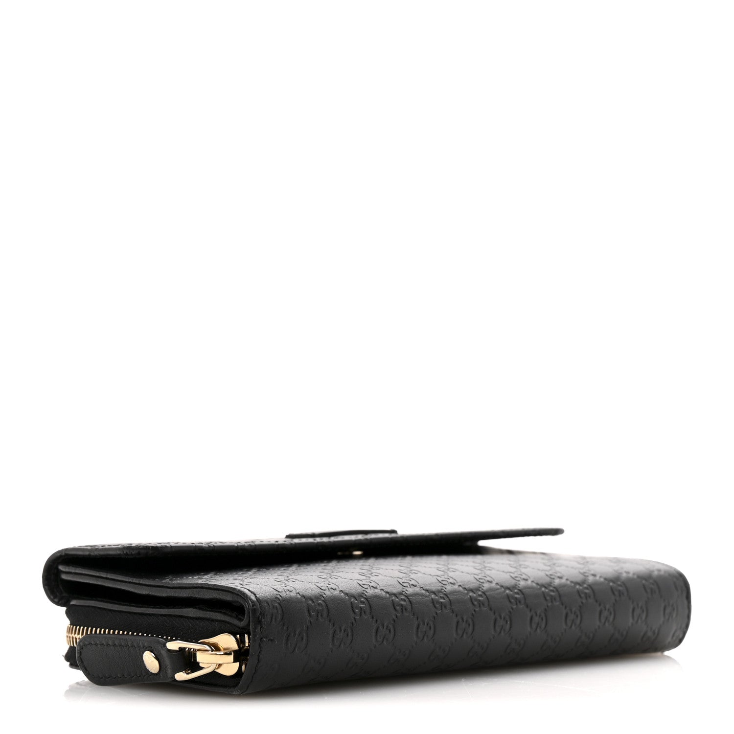 Gucci Soft Microguccissima Continental Zip Wallet Black 4 of 12