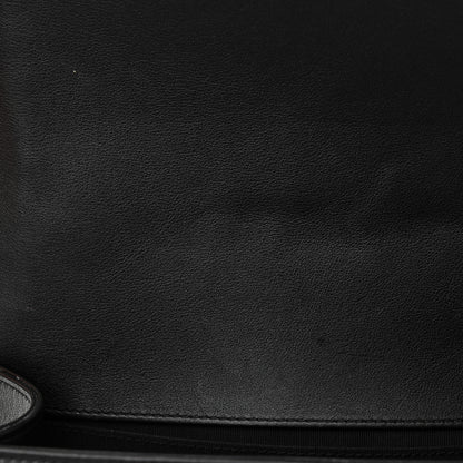 Chanel Calfskin Quilted Medium Boy Flap Black 13 of 16