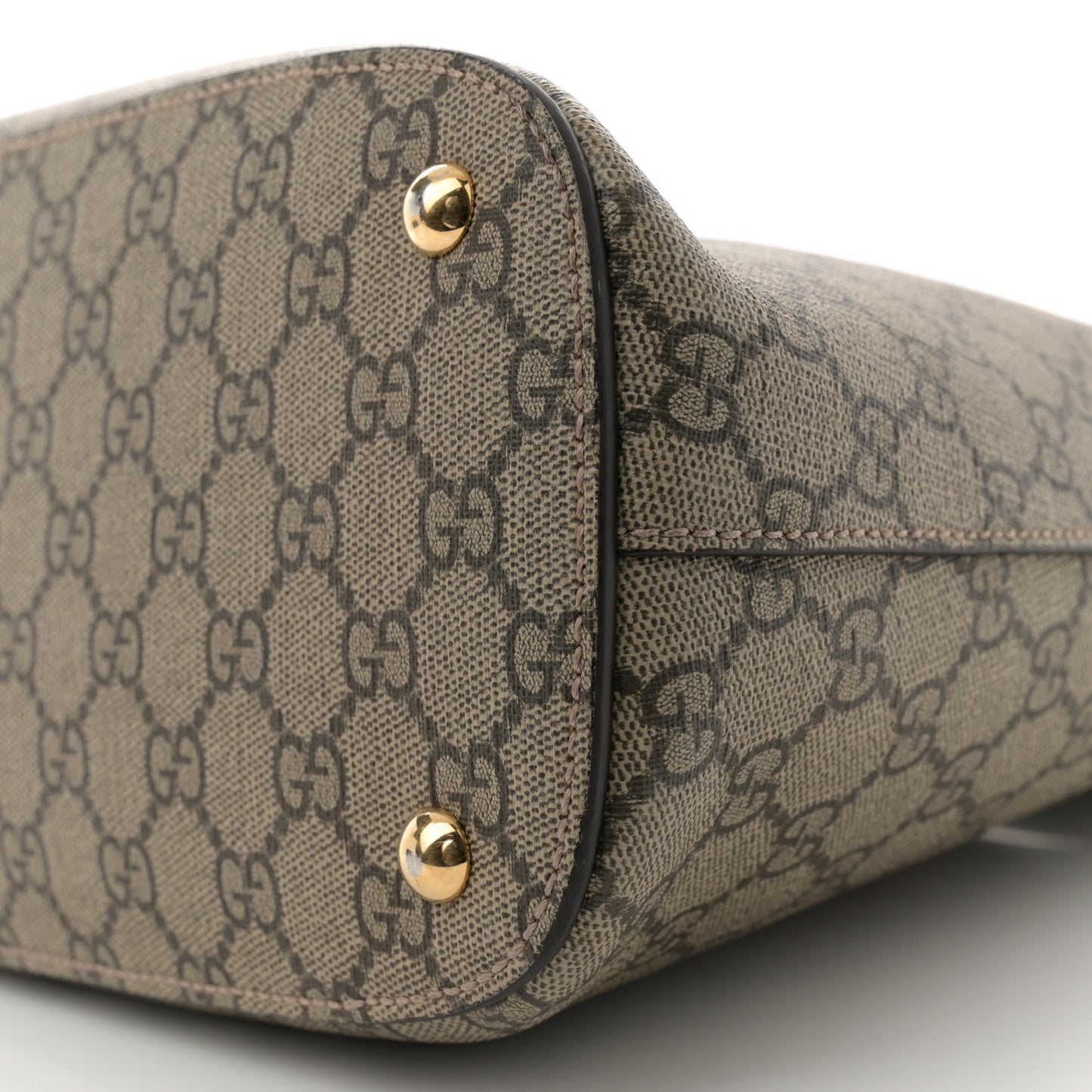 GG Supreme Monogram Linea A Hobo Brown