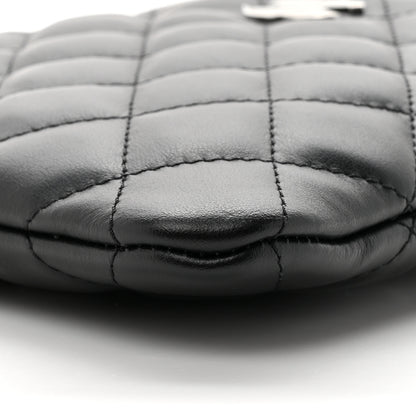 Chanel Lambskin Quilted Crossbody Bag Black 9 of 10