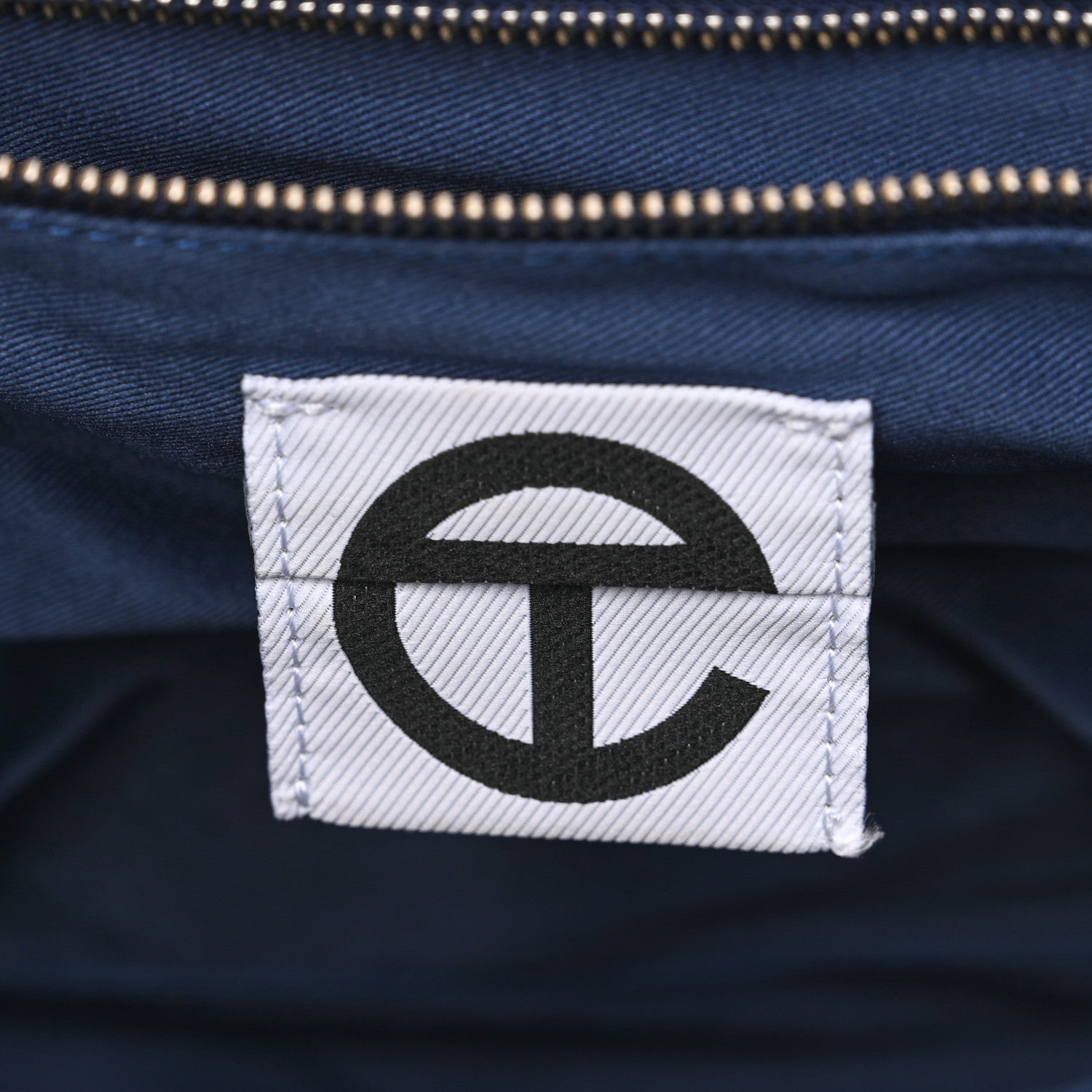 Telfar Metallic Vegan Leather Medium Shopping Bag Cobalt 6 of 11