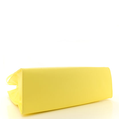 Telfar Vegan Leather Medium Shopping Bag Margarine 4 of 14