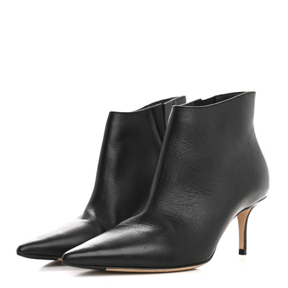 Jimmy Choo Smooth Calfskin Marinda 65 Ankle Booties 36.5 Black 4 of 8