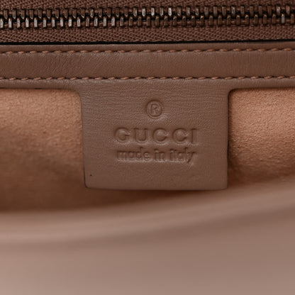 Gucci Calfskin Matelasse Small GG Marmont Shoulder Bag Porcelain Rose 6 of 11