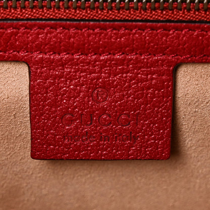 Gucci GG Supreme Monogram Small Queen Margaret Top Handle Bag Red 6 of 11