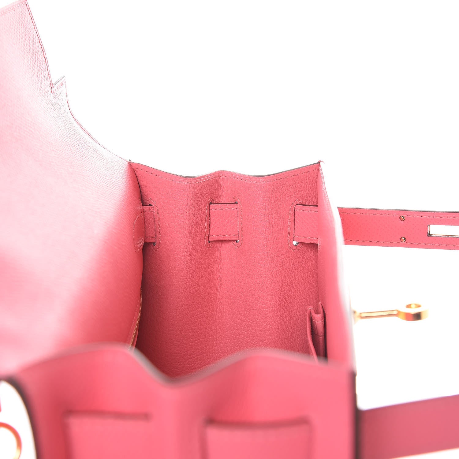 Hermes Epsom Kelly Sellier 28 Rose Azalee 10 of 41