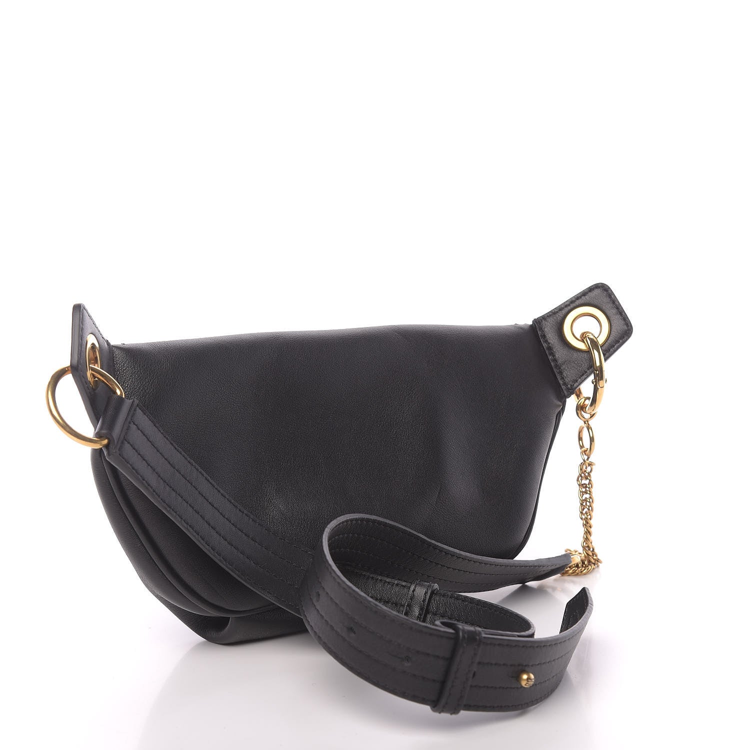 Givenchy Calfskin Mini Whip Belt Bag Black 3 of 10