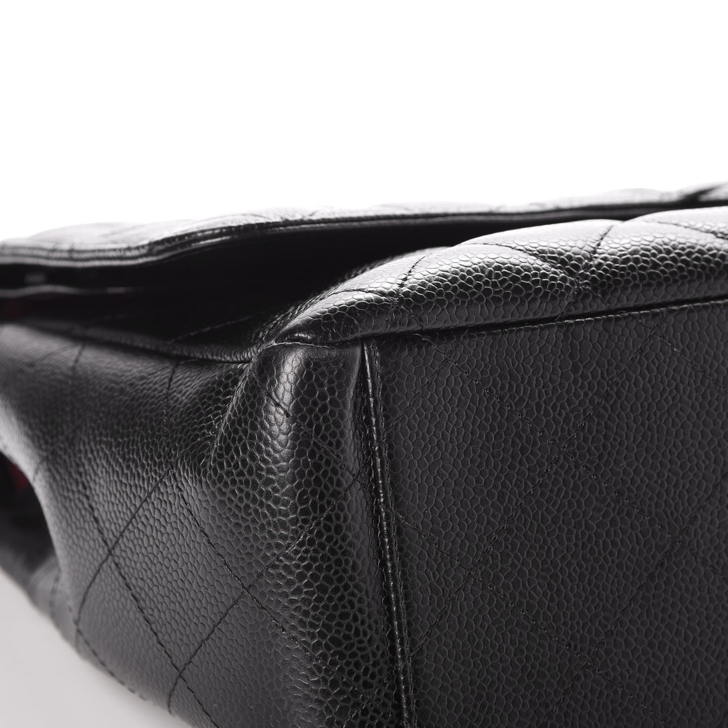 Chanel Caviar Quilted Maxi Double Flap Black 7 of 14