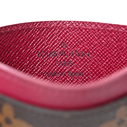 Louis Vuitton Monogram Card Holder Fuchsia 6 of 9
