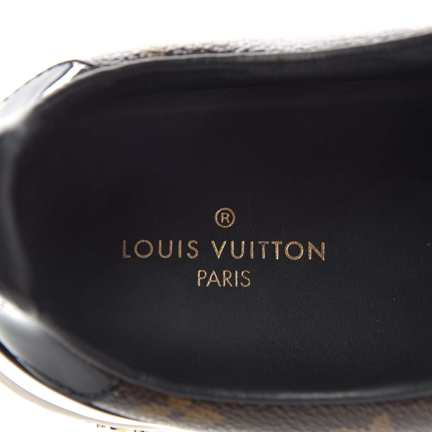 Louis Vuitton Patent Monogram Frontrow Sneakers 41 8 of 10