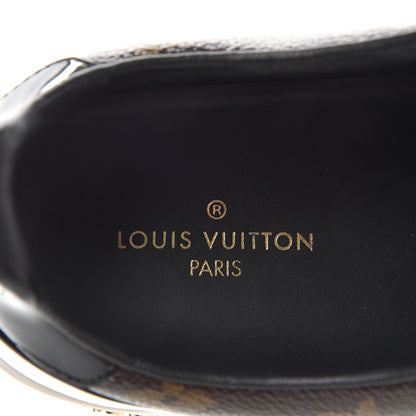 Louis Vuitton Patent Monogram Frontrow Sneakers 41 8 of 10