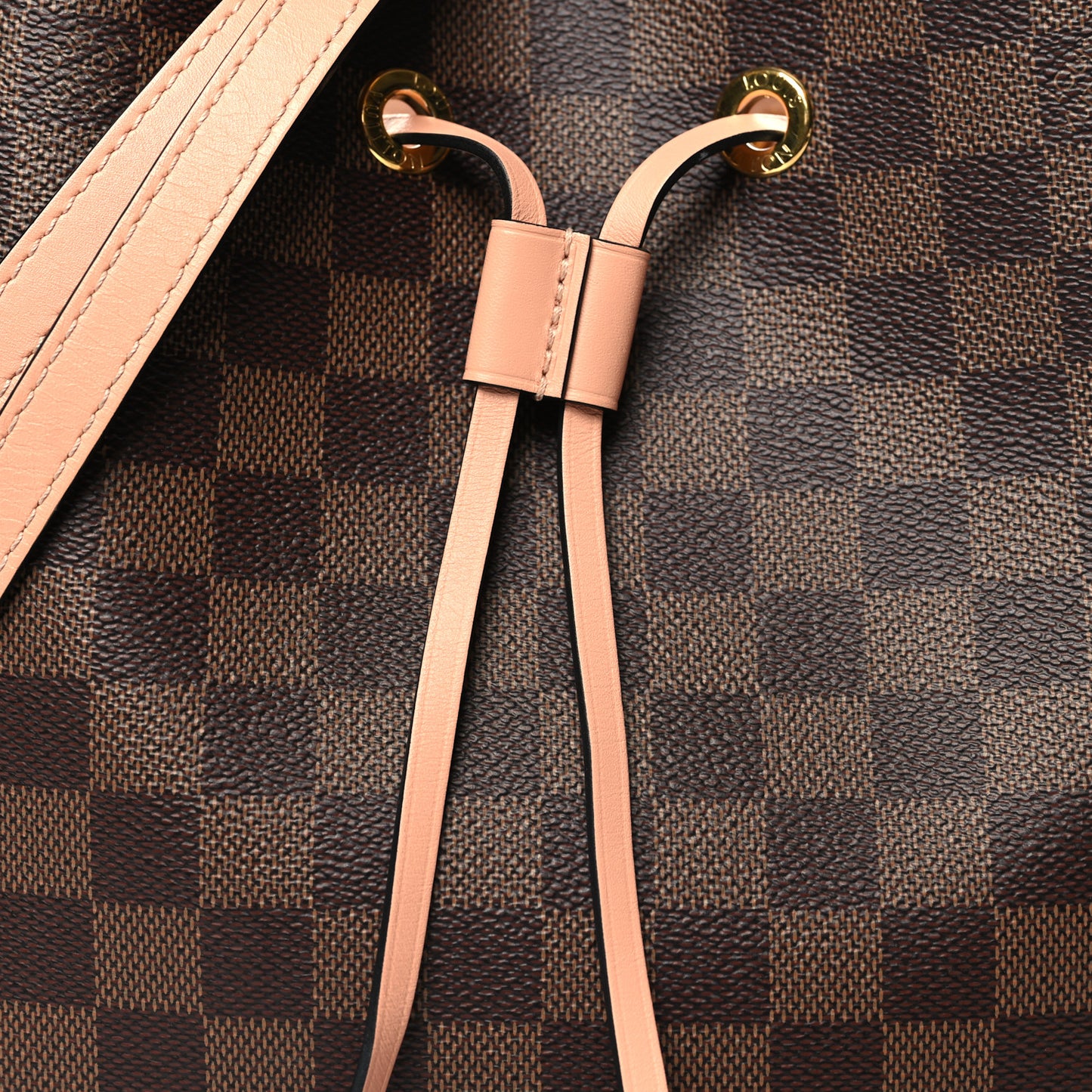 Damier Ebene Neonoe MM Venus Pink