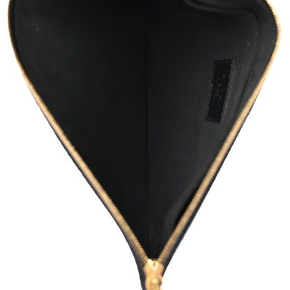 Louis Vuitton Game On Neverfull MM Pochette Black 5 of 9