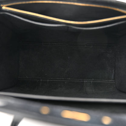 Mulberry Calfskin Crocodile Embossed Bayswater Black 5 of 9