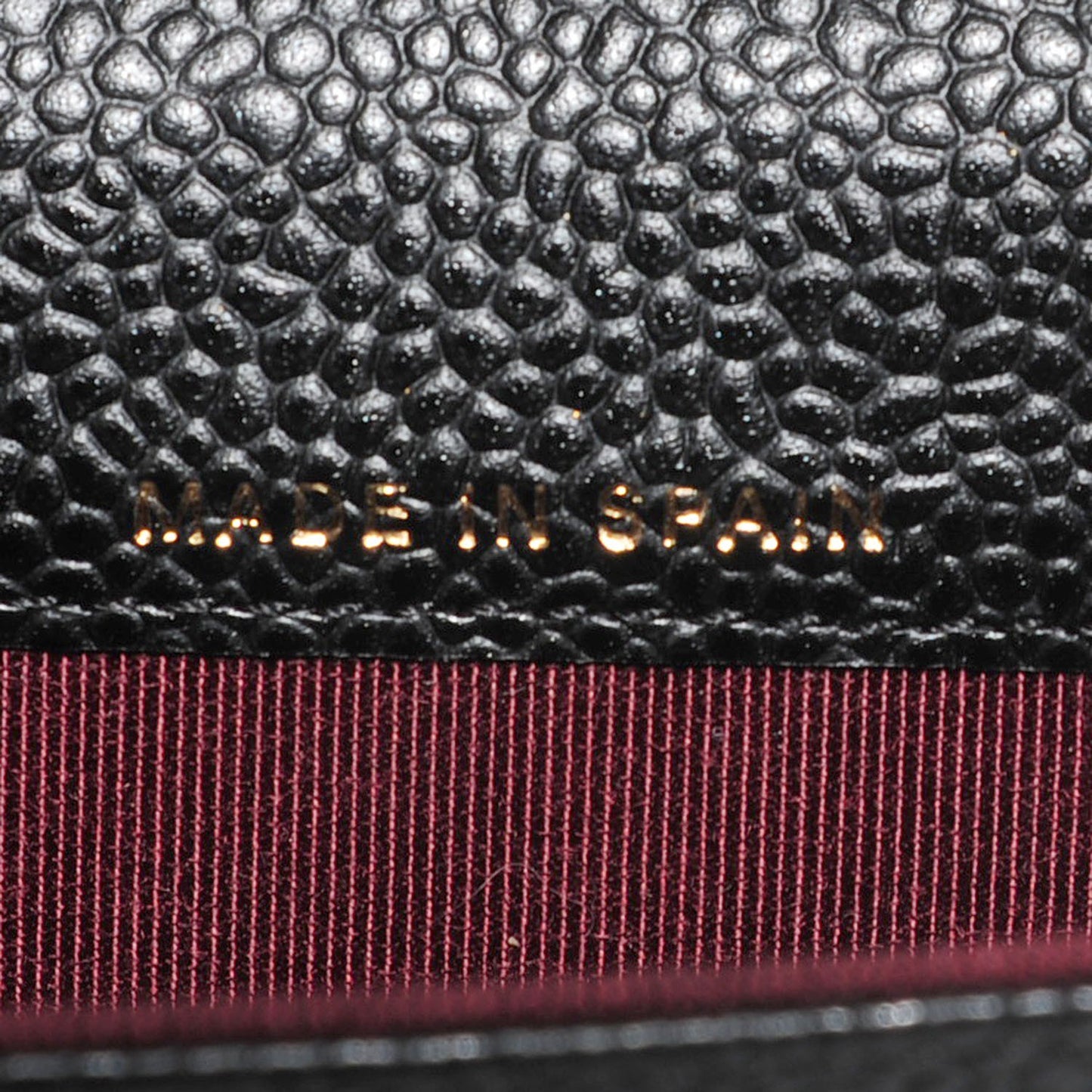Caviar Quilted Flap Card Holder Black