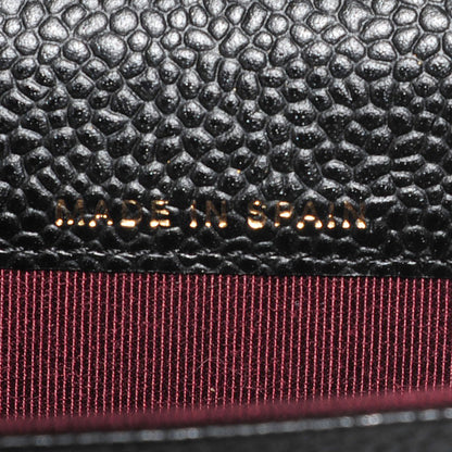 Chanel Caviar Quilted Flap Card Holder Black 5 of 9