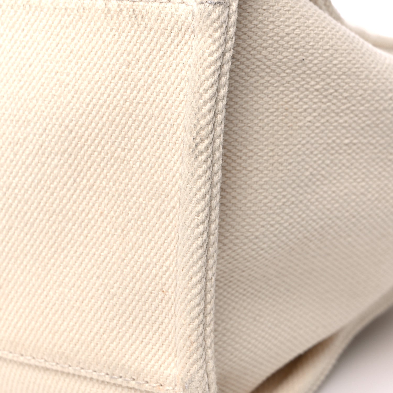 Chanel Canvas Pearl Large Deauville Tote Ecru Beige 16 of 19