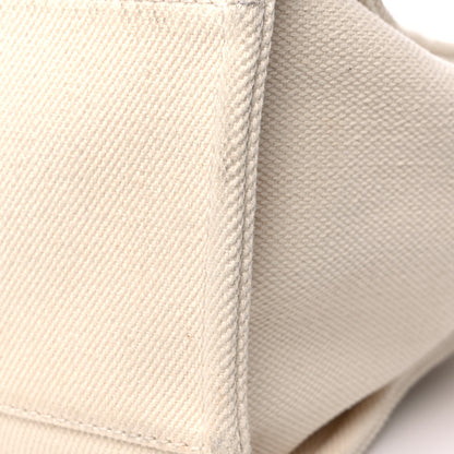 Chanel Canvas Pearl Large Deauville Tote Ecru Beige 16 of 19
