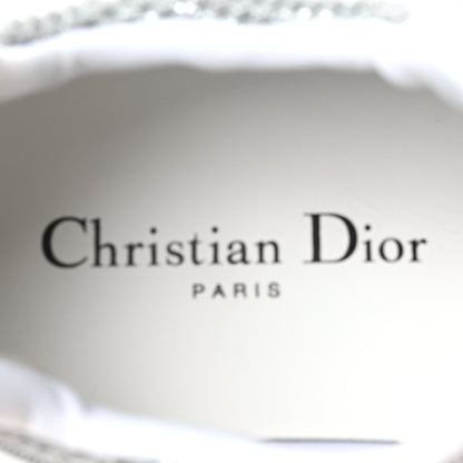 Christian Dior Technical Fabric Nylon Camouflage Womens D-Wander Sneakers 38 Silver 6 of 6
