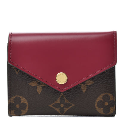 Louis Vuitton Monogram Zoe Wallet Fuchsia 1 of 9