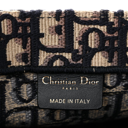 Christian Dior Oblique Medium Book Tote Blue Multicolor 6 of 9