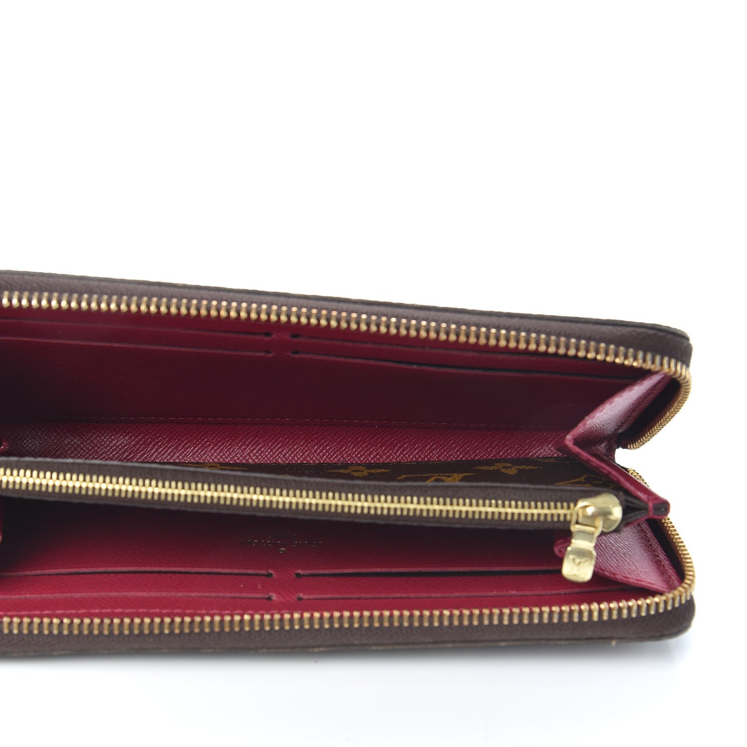 Louis Vuitton Monogram Clemence Wallet Fuchsia 5 of 7