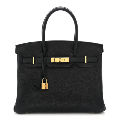 Hermes Togo Birkin 30 Black 1 of 12