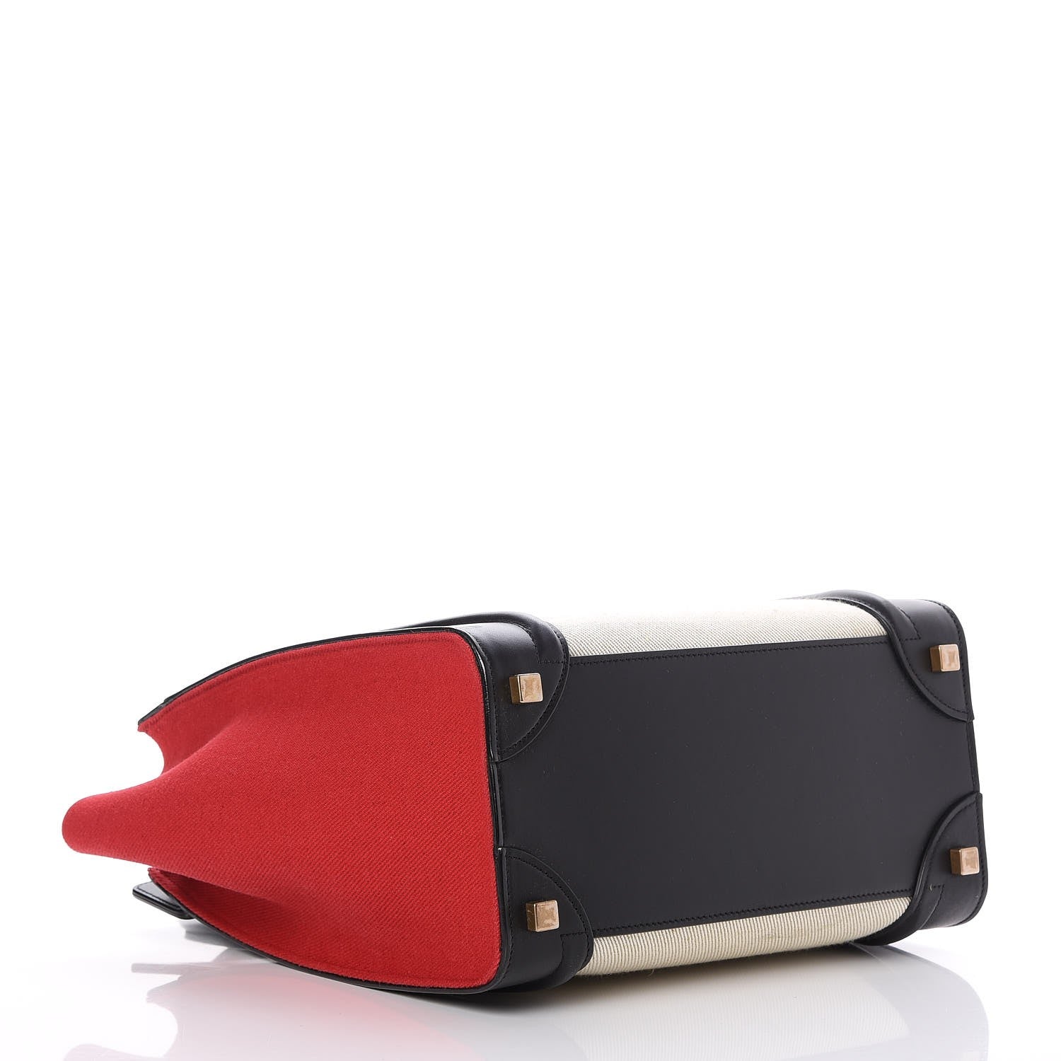 Celine Textile Smooth Calfskin Micro Luggage Multicolor 4 of 7