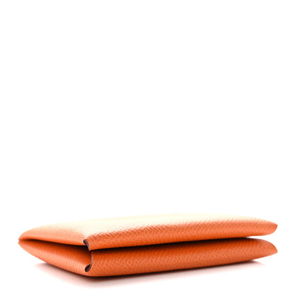 Hermes Epsom Calvi Card Case Feu 4 of 8
