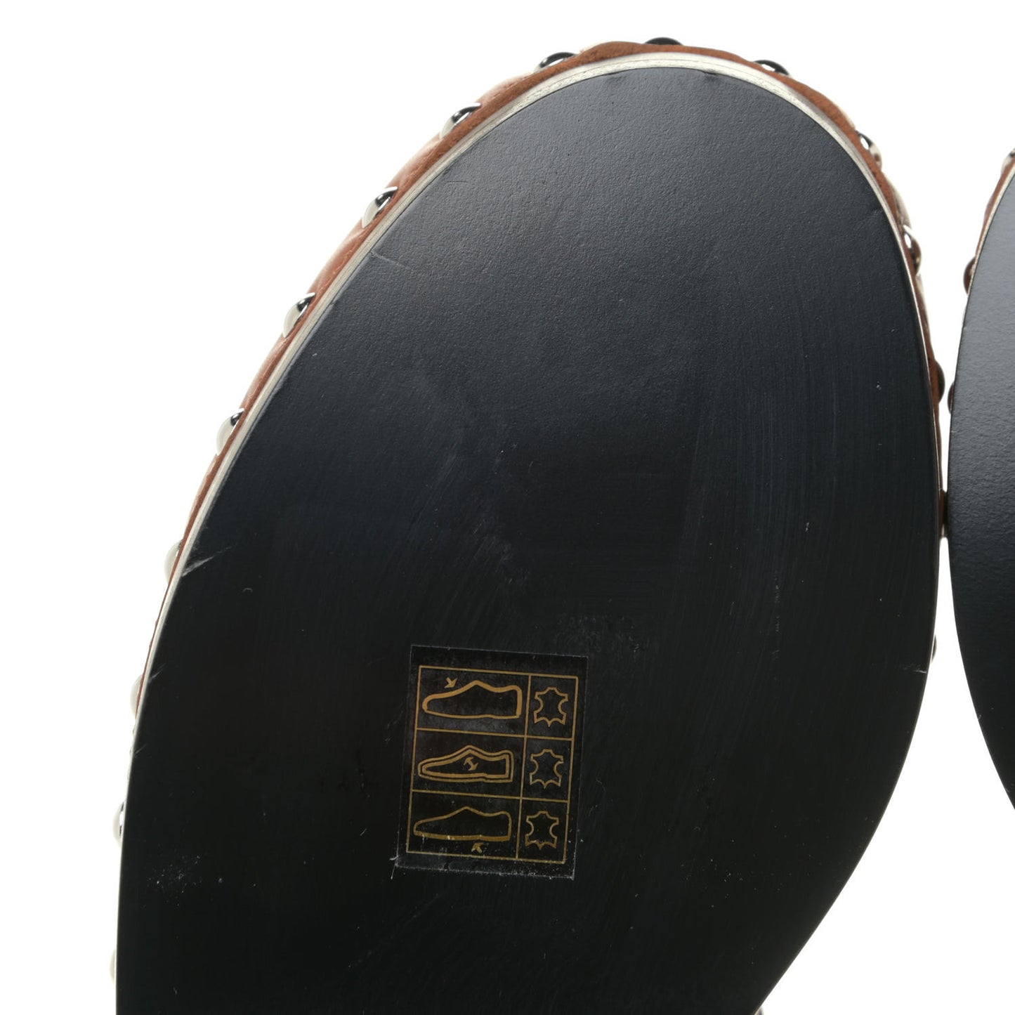 Heritage Calfskin Carlotta Mules 37 Naturel