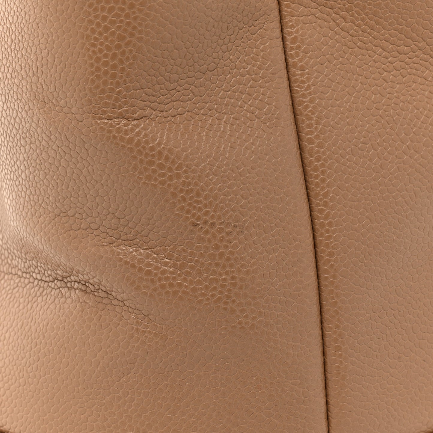 Caviar Medium Soft CC Top Handle Tote Dark Beige