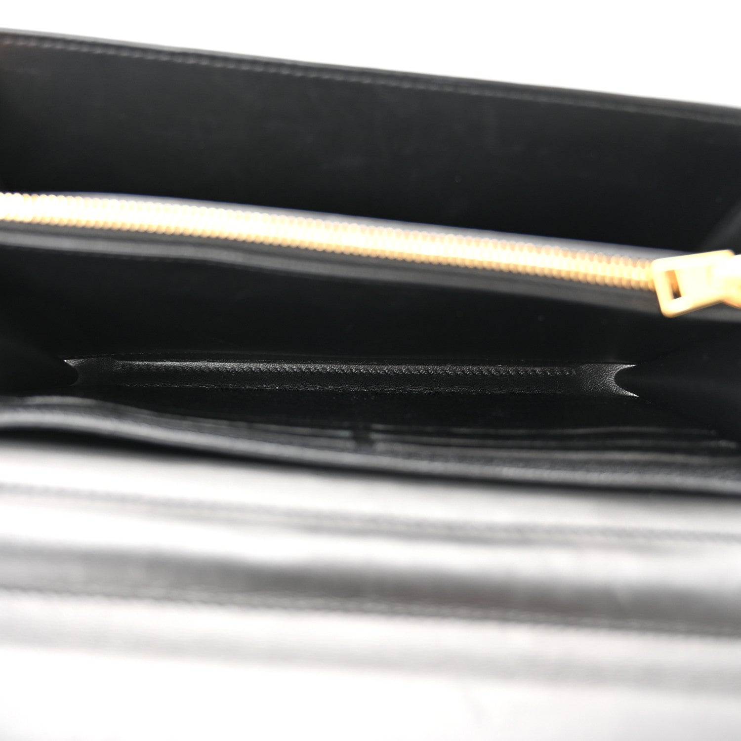 Tom Ford Calfskin T Clasp Tara Wallet On Strap Black 6 of 16