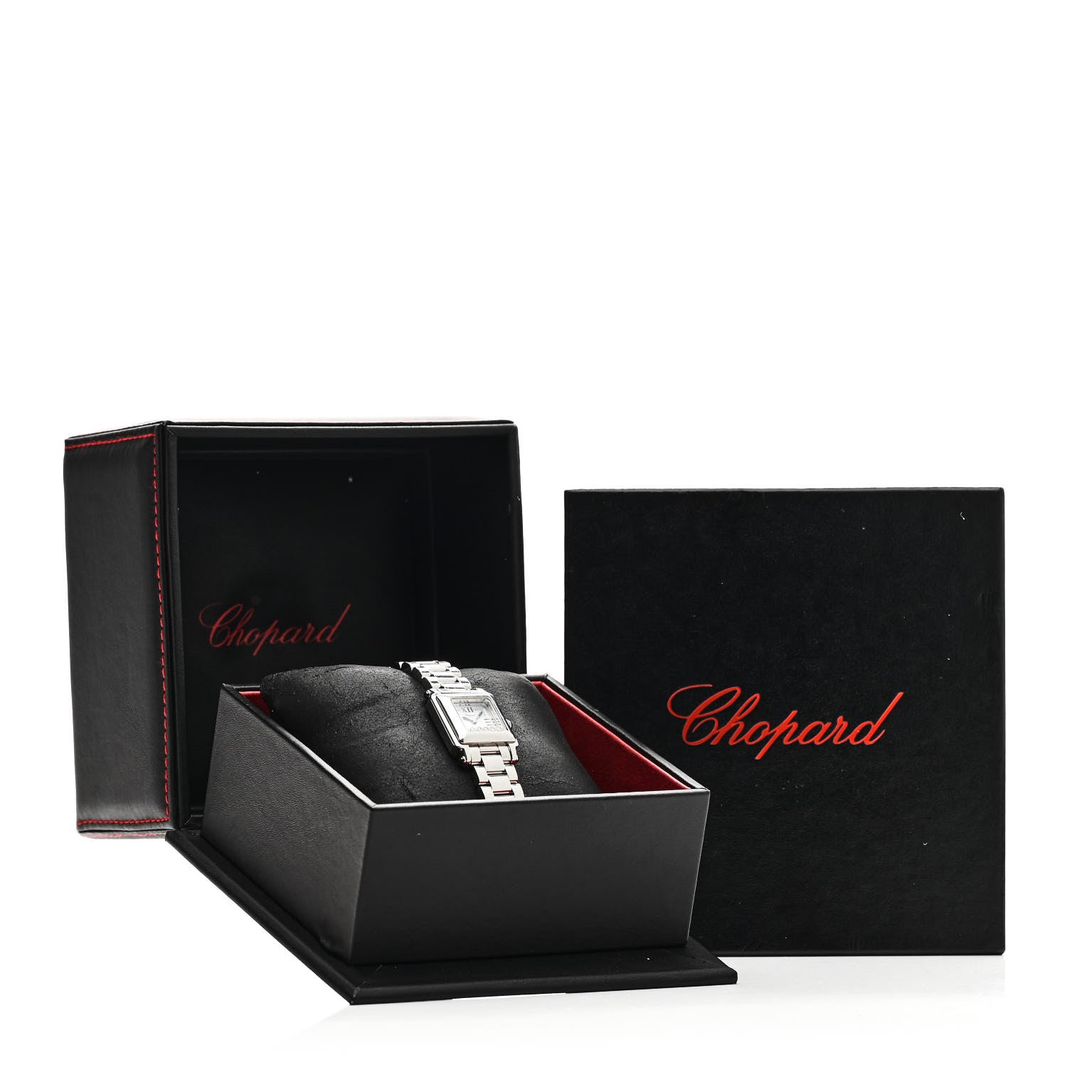 Chopard Stainless Steel 5 Diamond 23mm Happy Sport Quartz Watch 5 of 5