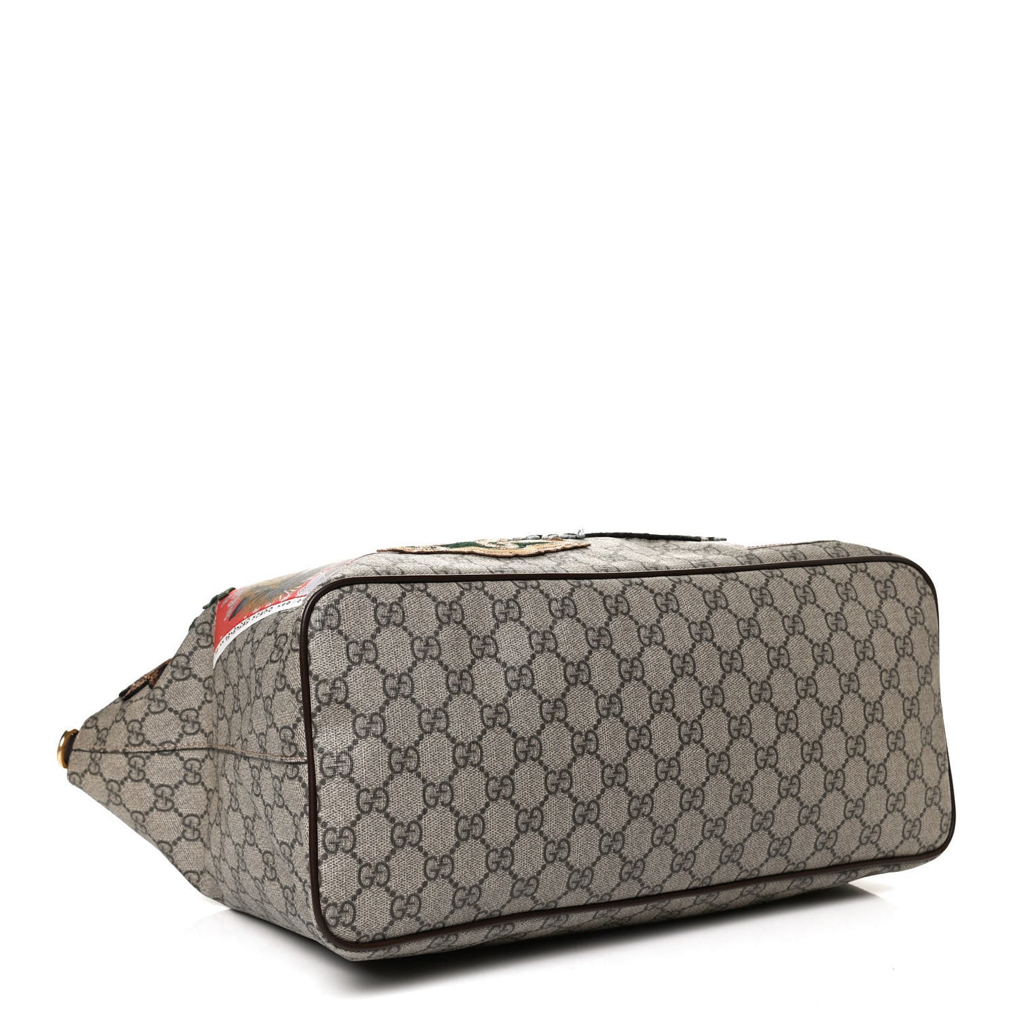 Soft GG Supreme Monogram Courrier Medium Crossbody Tote Beige New Acero