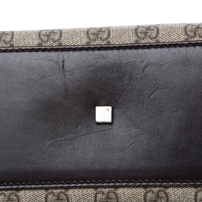 Gucci GG Plus Monogram Small Vertical Tote Dark Brown 4 of 13