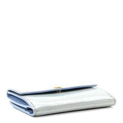 Louis Vuitton Vernis Ludlow Wallet Blue Galactic 4 of 10