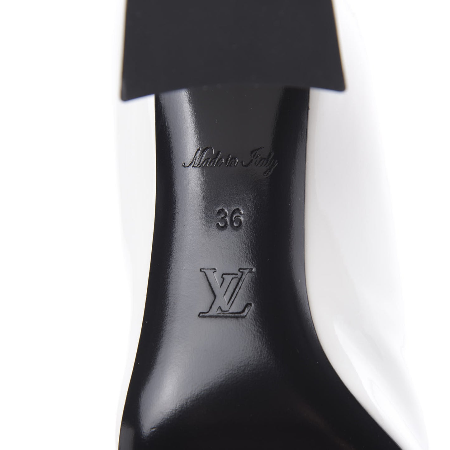 Patent Madeleine Ankle Boots 36 White